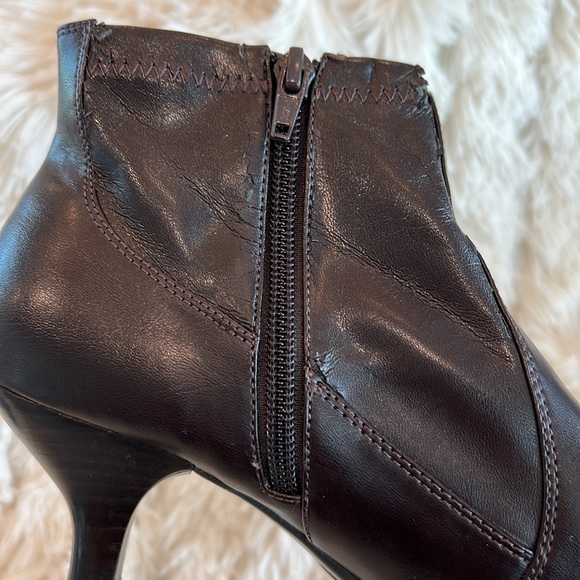 Nickels Women’s Espresso Brown Boots 8 1/2 Wide - Picture 6 of 16